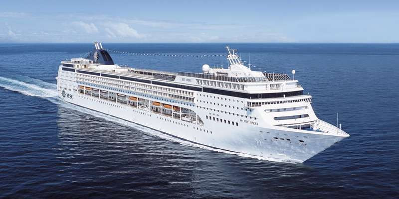 MSC Opera,2 Nights Durban,Indian ocean