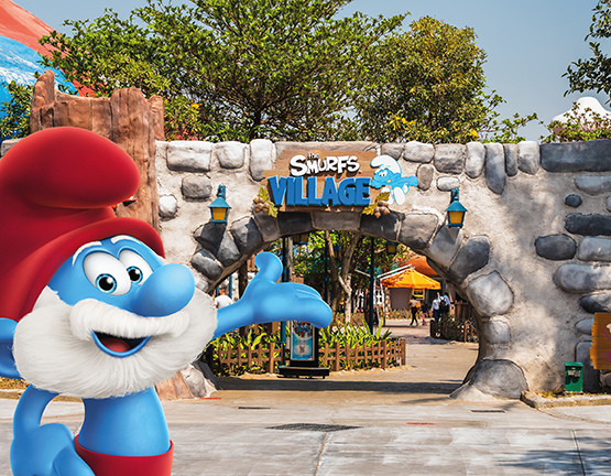 Smurfs Village at Motiongate Dubai Ultimate Family Fun